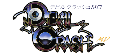 Devil Crash MD logo for Sega Mega Drive